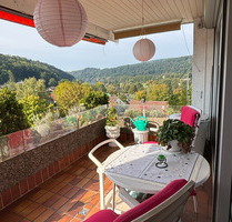 Sofort bezugsfrei: Helle 3-Zimmer-Wohnung mit großer Balkon-Terrasse & Panoramablick – ideal für Eigennutzer in Marktheidenfeld