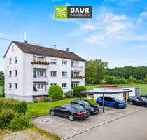 360° | Sonniger Ausblick & klare Linien - 3-Zimmer-Wohnung mit Balkon und Garage in Warthausen