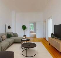 Erstbezug nach Sanierung - Charmante Altbauwohnung mit drei Zimmern, Wintergarten, Balkon und Aufzug - Frankfurt am Main