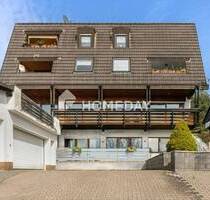 Stilvolle Maisonette-Wohnung mit 2 Balkonen, 2 Terrassen, Kamin und möglicher Gartennutzung - Gründau Lieblos