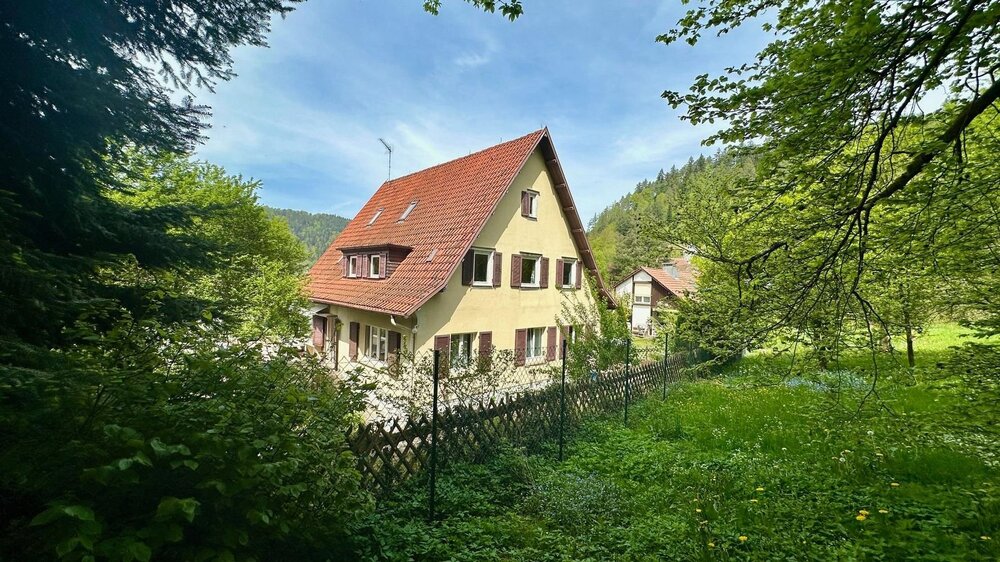 1937 - castle view- Typical Black Forest House - Bad Liebenzell