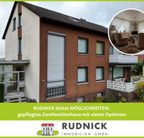 RUDNICK bietet MÖGLICHKEITEN: gepflegtes Zweifamilienhaus mit vielen Optionen - Rodenberg Algesdorf