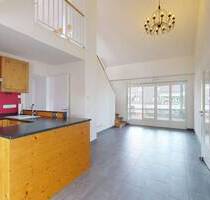 Moderne 4,5-Zimmer-Dachgeschosswohnung mit Galerie und zwei Loggien in Ost- und Westausrichtung! - München Lochhausen