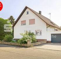 Familienfreundliches Zweifamilienhaus mit Doppelgarage in ruhiger Lage - Stutensee Spöck