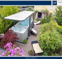 Gepflegtes Reihenendhaus mit fünf Schlafzimmern und Pool im großen Garten - Frankfurt am Main Kalbach