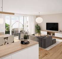 Exklusive 3-Zimmer-Gartenwohnung im Effizienzhaus 40 - Hofheim