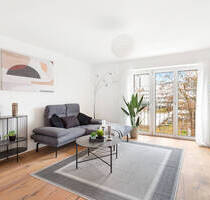 Hübsches Pasing: Moderne 3-Zimmer-Wohnung mit ruhiger Gartenterrasse und offenem Grundriss - München