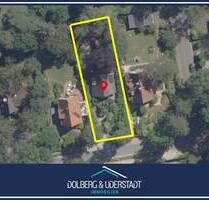 Grundstück in begehrter Lage mit Altbestand, Bebaubar Einzel- u. Doppelhäuser, B-Plan 1 VG max. 2 WE - Hamburg / Rissen