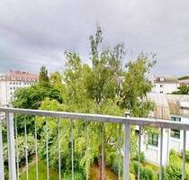 FUNKTIONAL | Traumhafte Park-Lage, Süd-Balkon nahe U-Bahn Scheidplatz, KEIN Aufzug! - München Schwabing-West