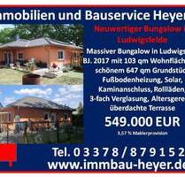 Toller neuwertiger Bungalow in Ludwigsfelde