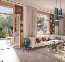 Wohnen im Grünen: XXL-Familienwohnung mit phantastischem Südwest-Garten - Landsberg am Lech