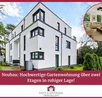 Neubau: Hochwertige Gartenwohnung über zwei Etagen in ruhiger Lage! - Hamburg / Iserbrook