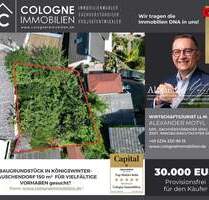 BAUGRUNDSTÜCK IN KÖNIGSDORF-RAUSCHENDORF 150 m² FÜR VIELFÄLTIGE VORHABEN - Königswinter