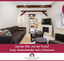 Aus der Tür, vor der Trave! Cozy-Raumwunder mit 2 Zimmern - Lübeck / Travemünde