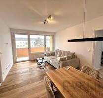 Möblierte 3-Zimmer-Wohnung mit Balkon in ruhiger Lage Ottobrunn, Erstbezug nach Sanierung