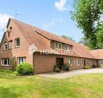 Ländliches Wohnidyll mit Komfort und vielen Möglichkeiten - großzügiges Zweifamilienhaus mit Charme - Großenkneten Haschenbrok