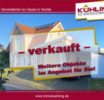 Bezugsfrei! Junges interessantes Einfamilienhaus in ruhiger Wohnsiedlung - Goldenstedt