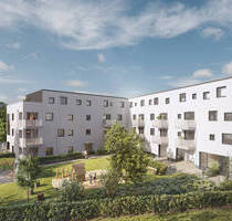Familiendomizil im grünen Karlsfeld: Neubau-Wohnung mit Terrasse, Garten und offenem Wohnkonzept