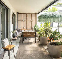 Bestlage nahe Englischen Garten: Luxuriöse 3-4 Zi.-Designerwhg. - großer Balkon & 2 TG-Stellplätzen. - München Schwabing - Ost