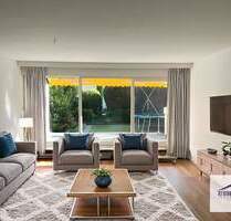 Ruhige, helle Split-Level-Wohnung, 3 bis 4 Zimmer, zwei Terrassen und Garten - Haar