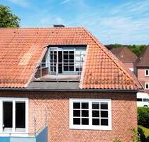 Maisonettewohnung mit Dachterrasse, Kamin und Garage in Kiel-Wik