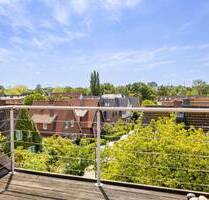 Maisonettewohnung mit Dachterrasse, Kamin und Garage in Kiel-Wik