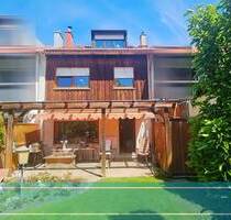 Reihenmittelhaus mit Garten, Terrasse und Garage - Verkauf mit lebenslangem Wohnrecht - - München / Ramersdorf