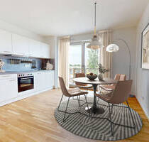 VALENTINA-Schönhof-Viertel | NEU 2-Zimmerwohnung - effizienter Schnitt mit EBK und Balkon - Frankfurt am Main Bockenheim