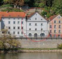 Denkmalgeschützter Altbau: 2-Zimmer-Wohnung mit spektakulärem Felsengarten - Passau Altstadt