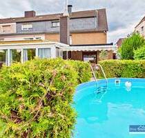 Reihenendhaus mit Garage, Garten, Pool und Wintergarten - Nähe Dattelner Meer!