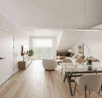 Neubau Dachgeschosswohnung mit schönem Blick ins Grüne - Weissach-Flacht