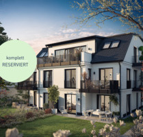 RESERVIERT ! Höchste Wohnqualität! - Große Gartenwohnung mit Sonnenterrasse und taghellem Souterrainbereich - München Bogenhausen