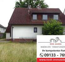 Einfamilienwohnhaus in ruhiger Lage von Baiersdorf-Igelsdorf mit Garage