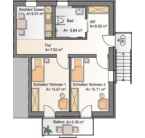neu sanierte 3-Raum Wohnung ab September 2025 zu vermieten - Oelsnitz/Erzgebirge