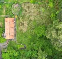 WOHNEN WIE IM URLAUB, traumhaftes Baugrundstück direkt am Waldrand in kinderfreundlicher, ruhiger Lage von Staufenberg-OT