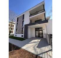 Familienfreundlicher Neubau nahe RBL-Stadion | 5 Zimmer, XXL-Wohnen mit Kamin, 2 Kinderzimmer, Arbeitszimmer, 2 Terrassen & TG-Stellplätze - Leipzig Leutzsch