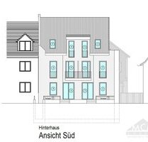 Baugrundstück inkl. Genehmigung für die Errichtung eines Doppelhauses auf einem schönen Gartengrundstück. - Hanau / Klein-Auheim