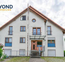 Panorama Wohnung mit 142 m² Wohnfläche, Garage und großem Garten wartet auf Sie! - Schwieberdingen