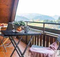Balkon, Carport-Stellplatz, Aussicht, gemütliche ETW in Lenzkirch, sofort frei