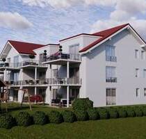 *** 2-Zimmer-Wohnung mit Südterrasse und Gartenanteil - Neubau Mehrfamilienhaus mit 15 Einheiten *** - Sontheim-Attenhausen