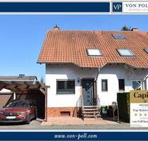 Reihenendhaus mit Garten, Carport und Garage - Lingenfeld