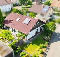 Charmantes Einfamilienhaus mit Garage und idyllischem Garten in Mengen