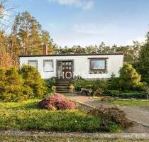 Idyllisches Anwesen: Großes Grundstück, geräumige Terrasse, hübscher Garten mit Teich & Doppelgarage - Schlagenthin