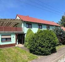 Großes Zweifamilienhaus mit 214 qm WF am Nationalpark Hainich – Ortsrandlage mit 1.961 m² Grundstück - Hörselberg-Hainich Reichenbach