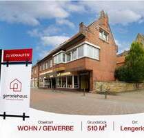 Investieren, entwickeln, profitieren! Wohn- und Geschäftshaus mit Potential! - Lengerich