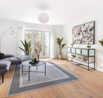 Unser Familien-Domizil: 5-Zimmer-Wohnung in ruhiger Hofgarten-Lage mit großer Loggia - München Pasing