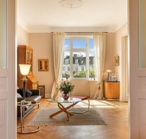 Charmante Jugendstilwohnung mit Weitblick: Lichtdurchflutetes Wohnen am Isebekkanal - Hamburg Harvestehude