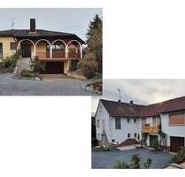 VIELSEITIG NUTZBARES ANWESEN MIT BUNGALOW UND ZWEIFAMILIENHAUS IN MAROLDSWEISACH