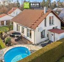 360°ITop gepflegtes EFH mit schönem Garten in Wilhelmsdorf am Ried - ideal für Paare & kleine Familien