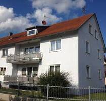 Geräumige Hochparterre-2-Zi.-Wohnung mit großem Balkon! - Nittenau Bergham